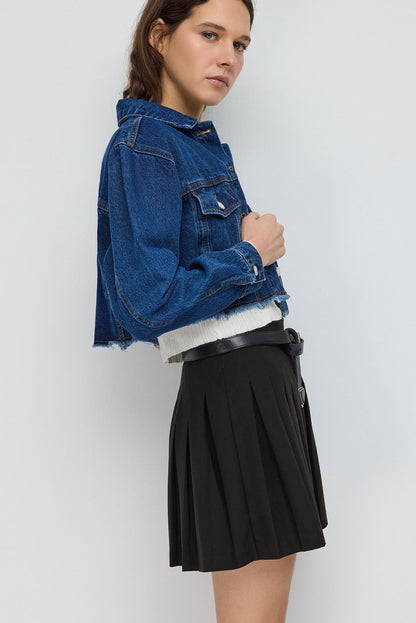 Kurze Jeansjacke