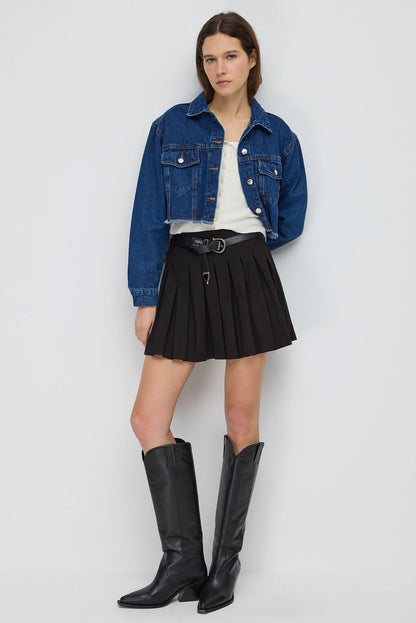 Kurze Jeansjacke