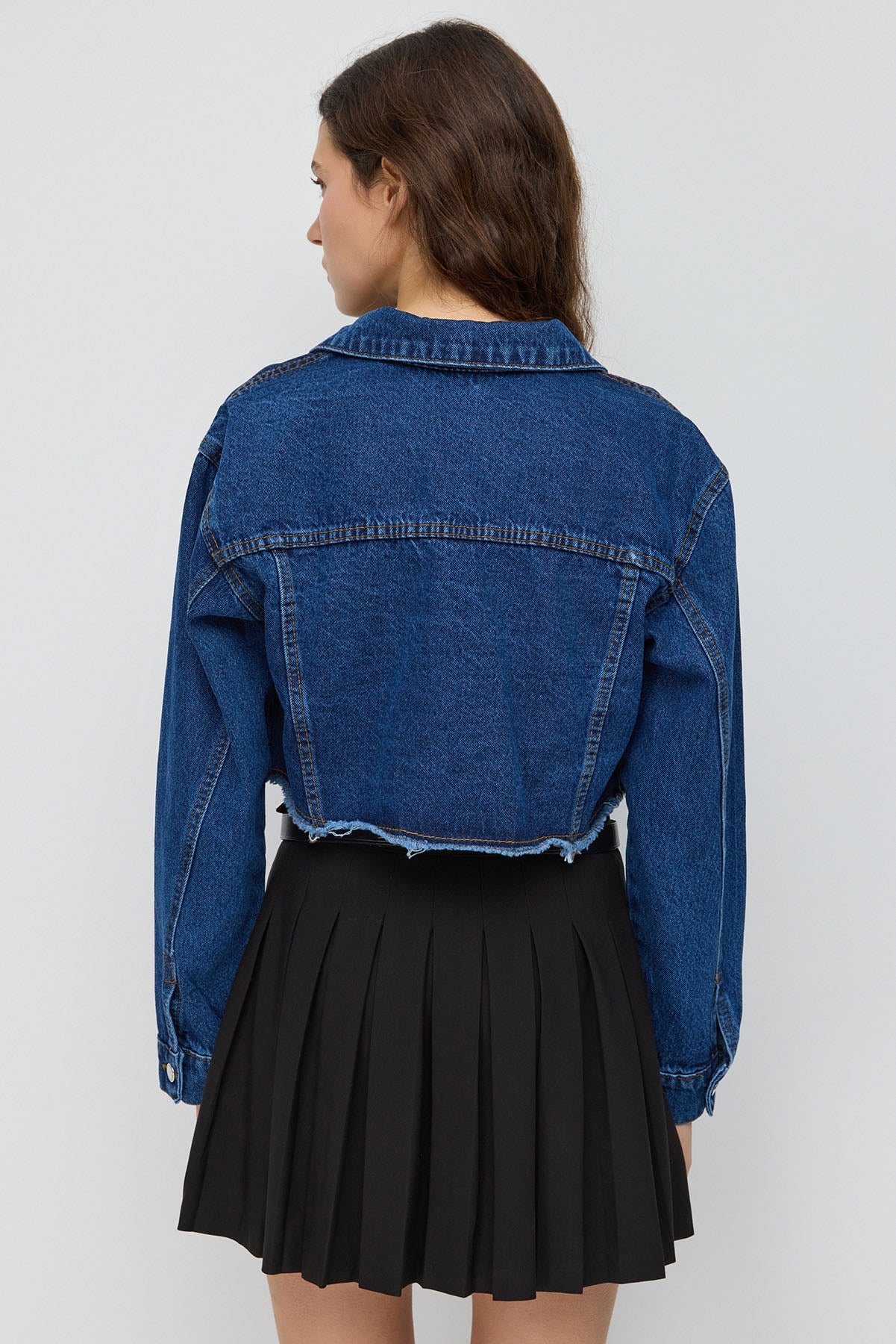Kurze Jeansjacke
