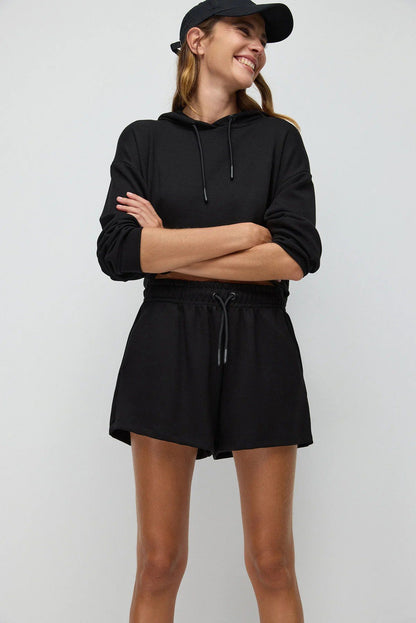Shorts mit elastischem Bund