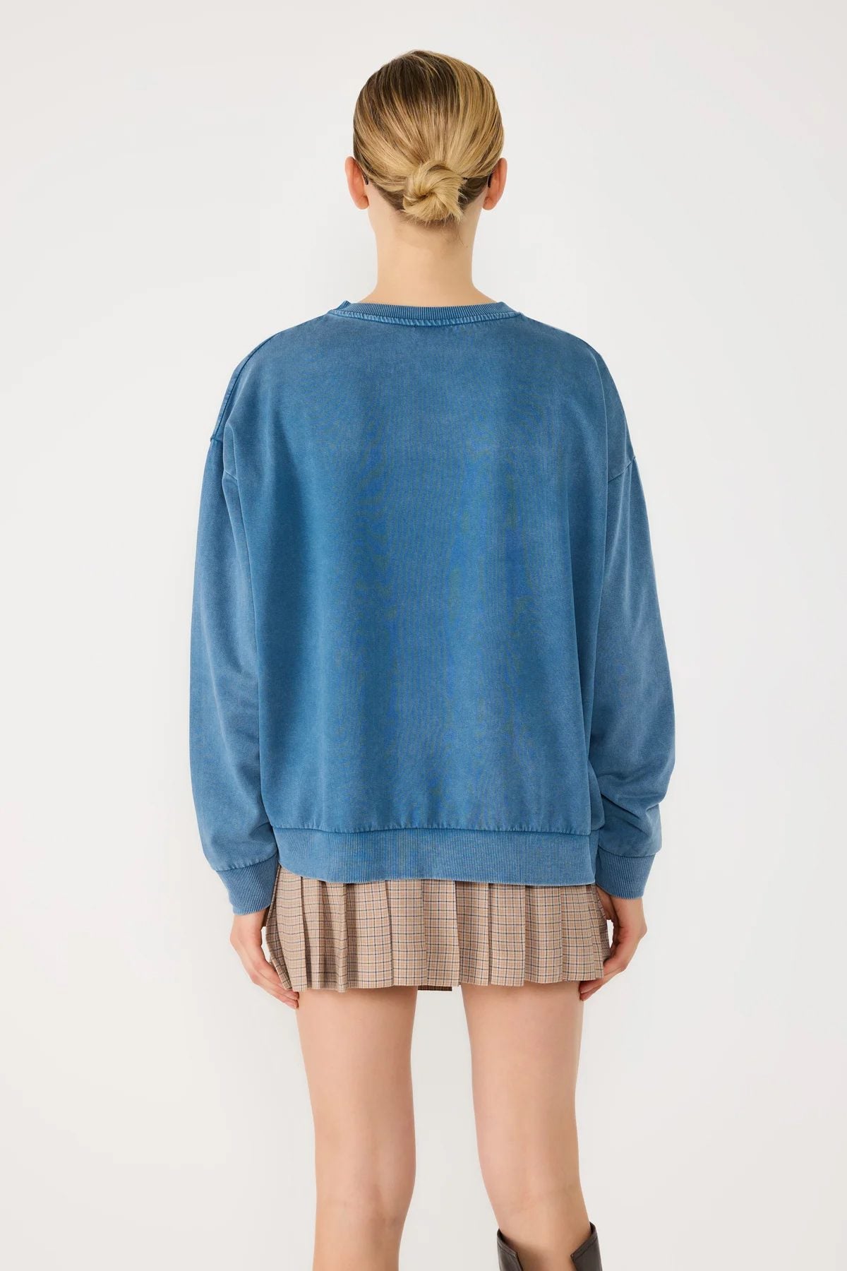 Sweatshirt mit Rundhalsausschnitt