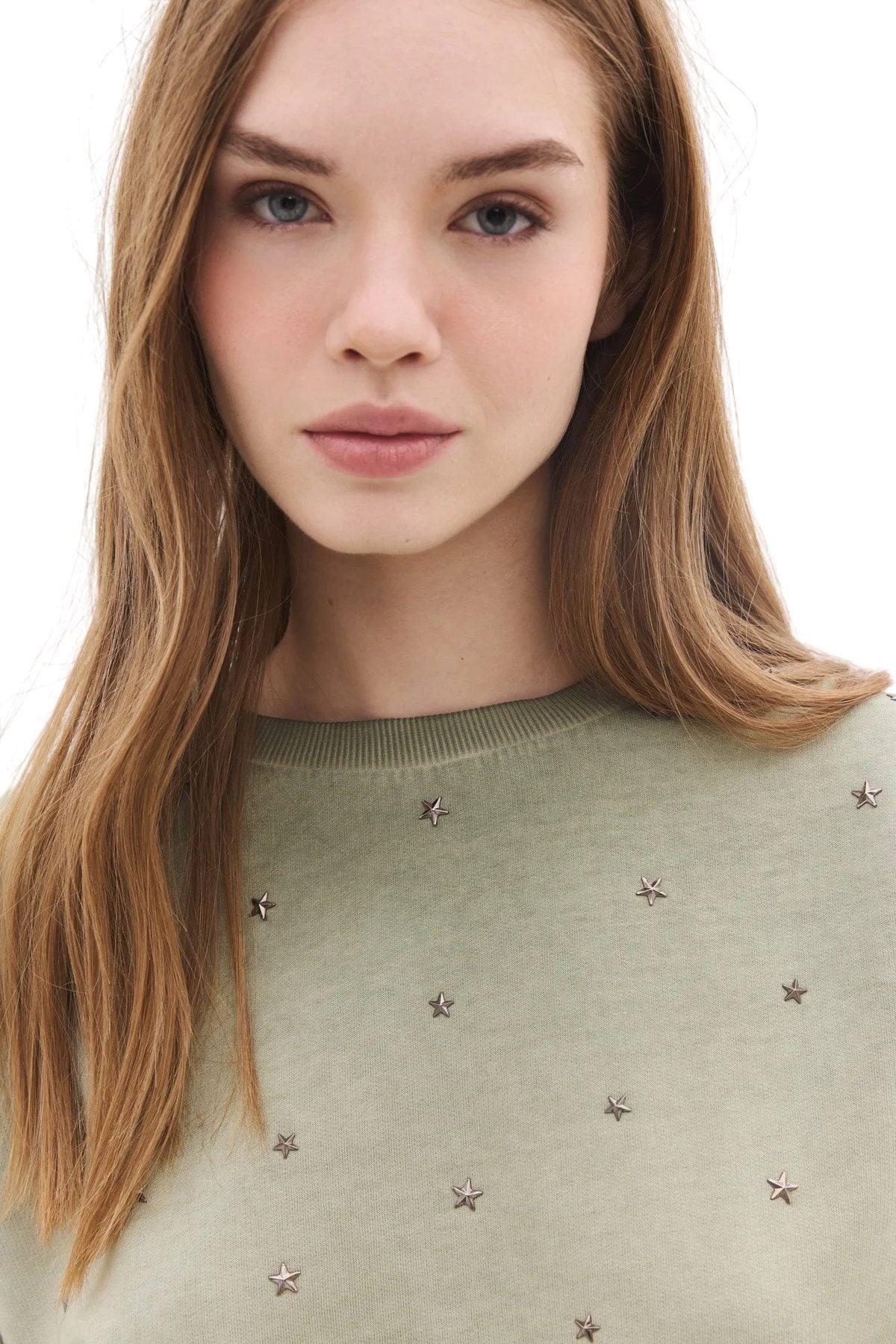 Sweatshirt mit Rundhalsausschnitt