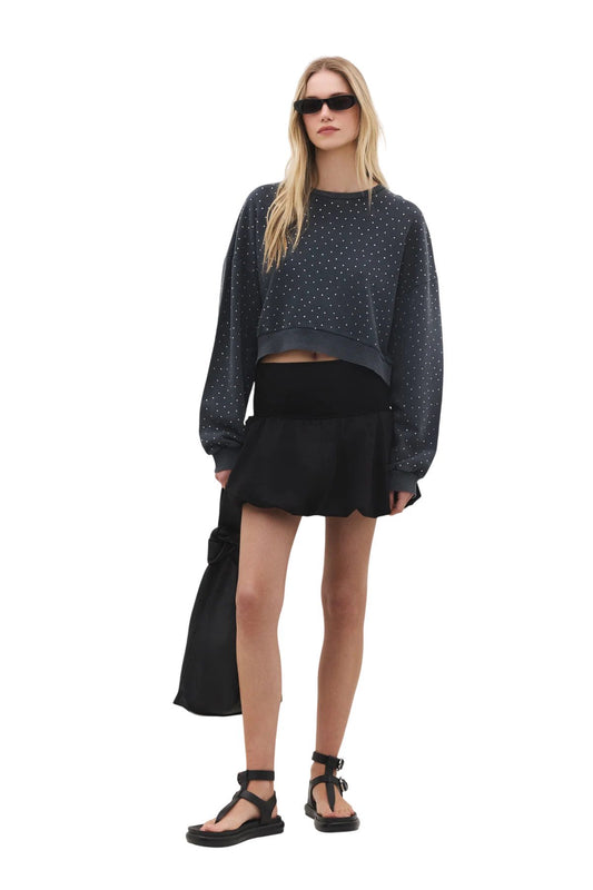 Sweatshirt mit Rundhalsausschnitt