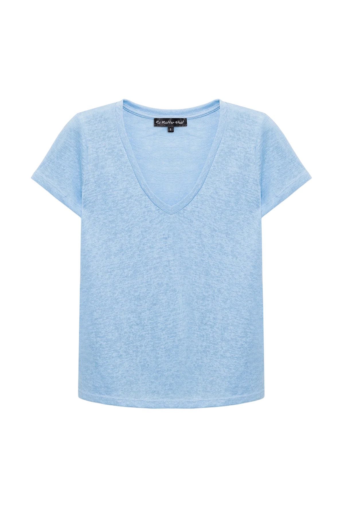 Ärmelloses T-Shirt mit V-Ausschnitt