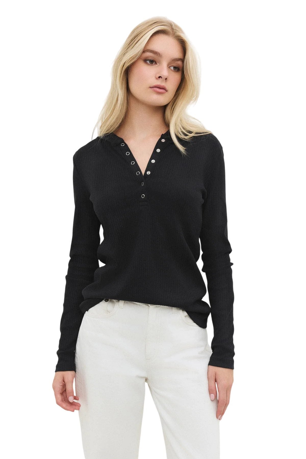 Langärmelige Bluse