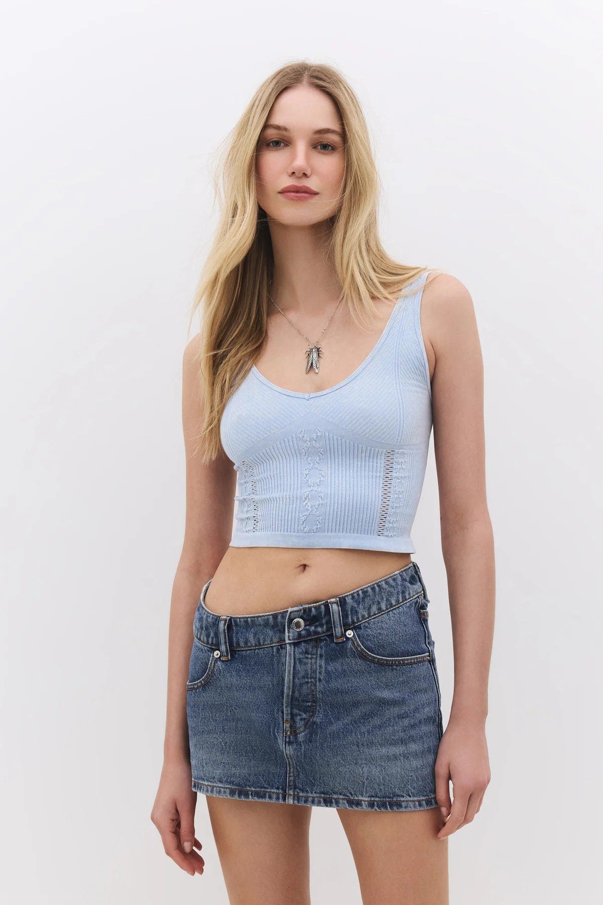 ärmellose Bluse