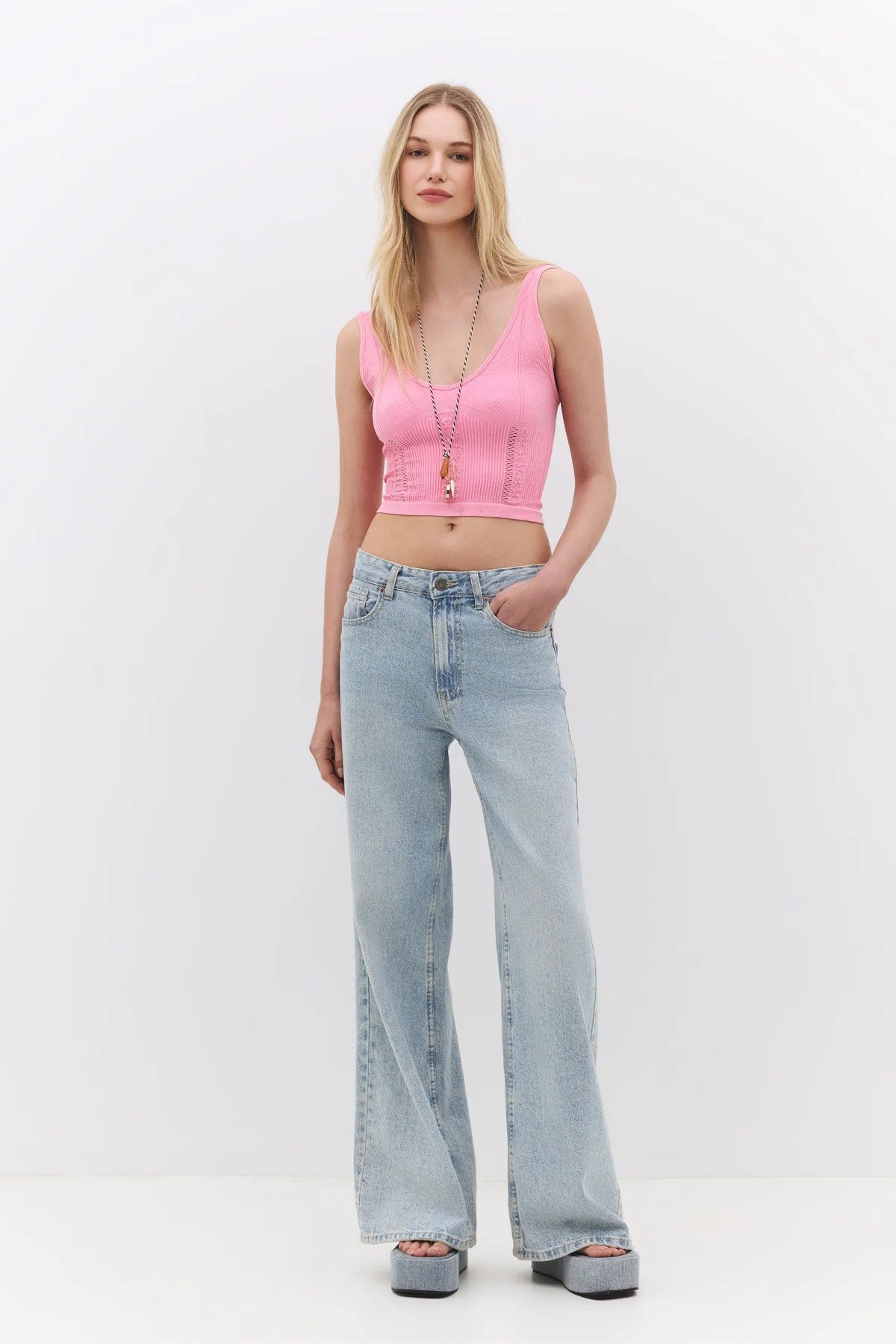 ärmellose Bluse
