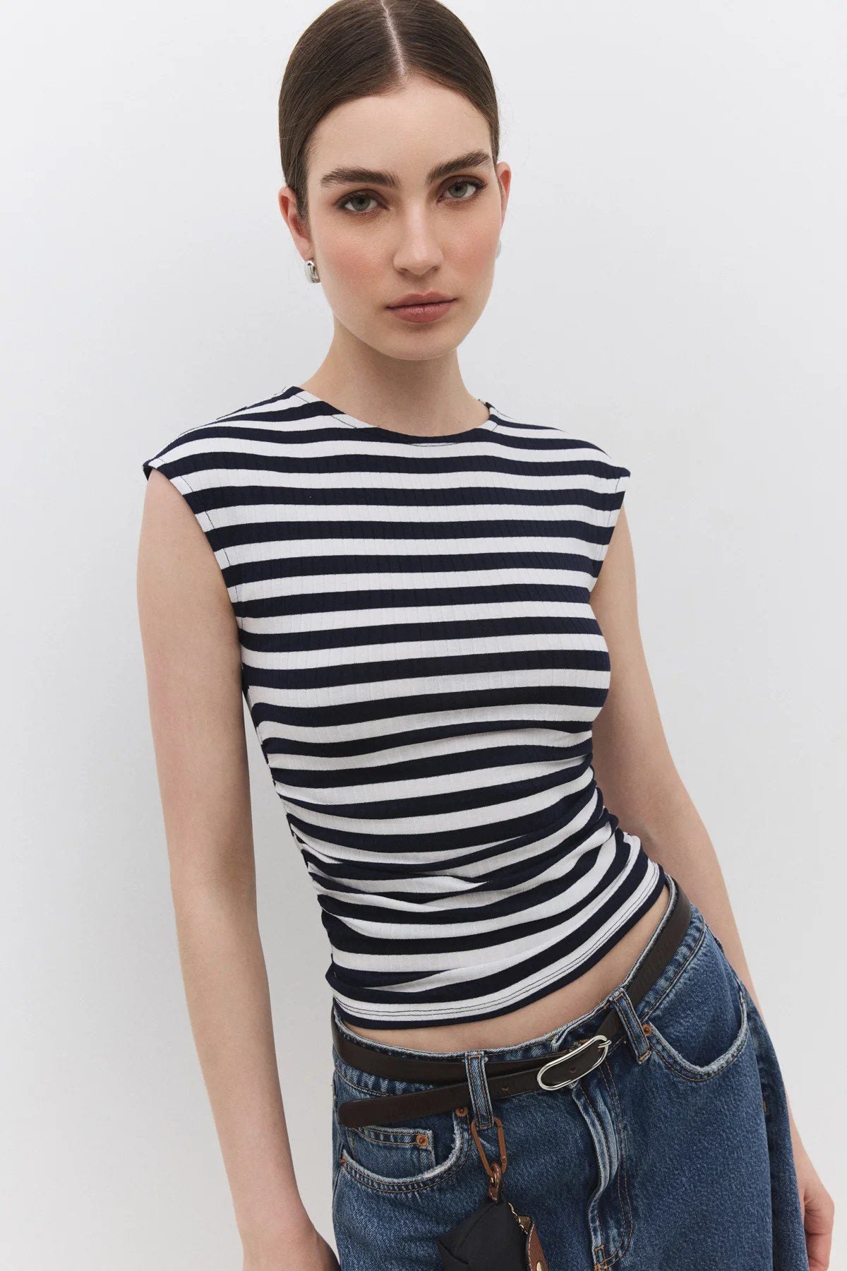 Ärmellose Bluse