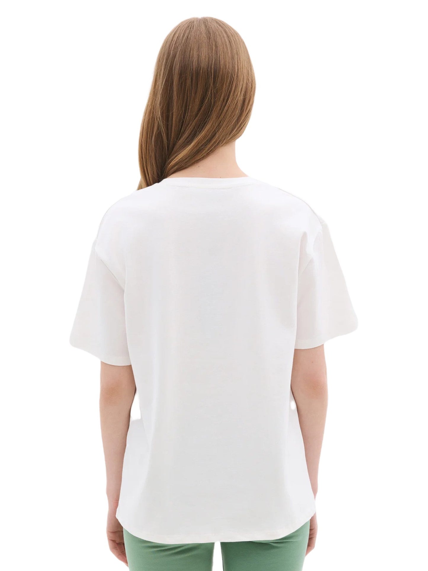 Kurzarm-T-Shirt mit V-Ausschnitt