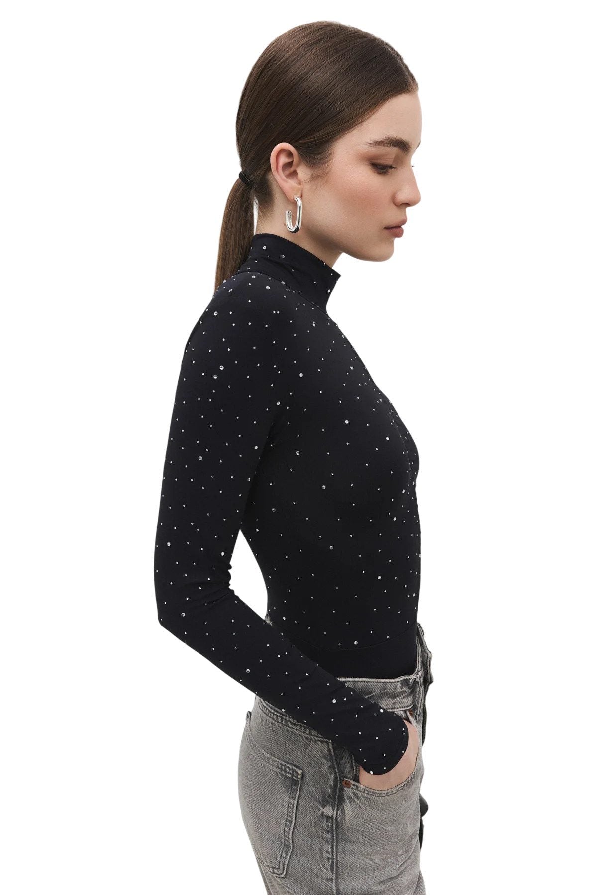 Langärmeliger Body