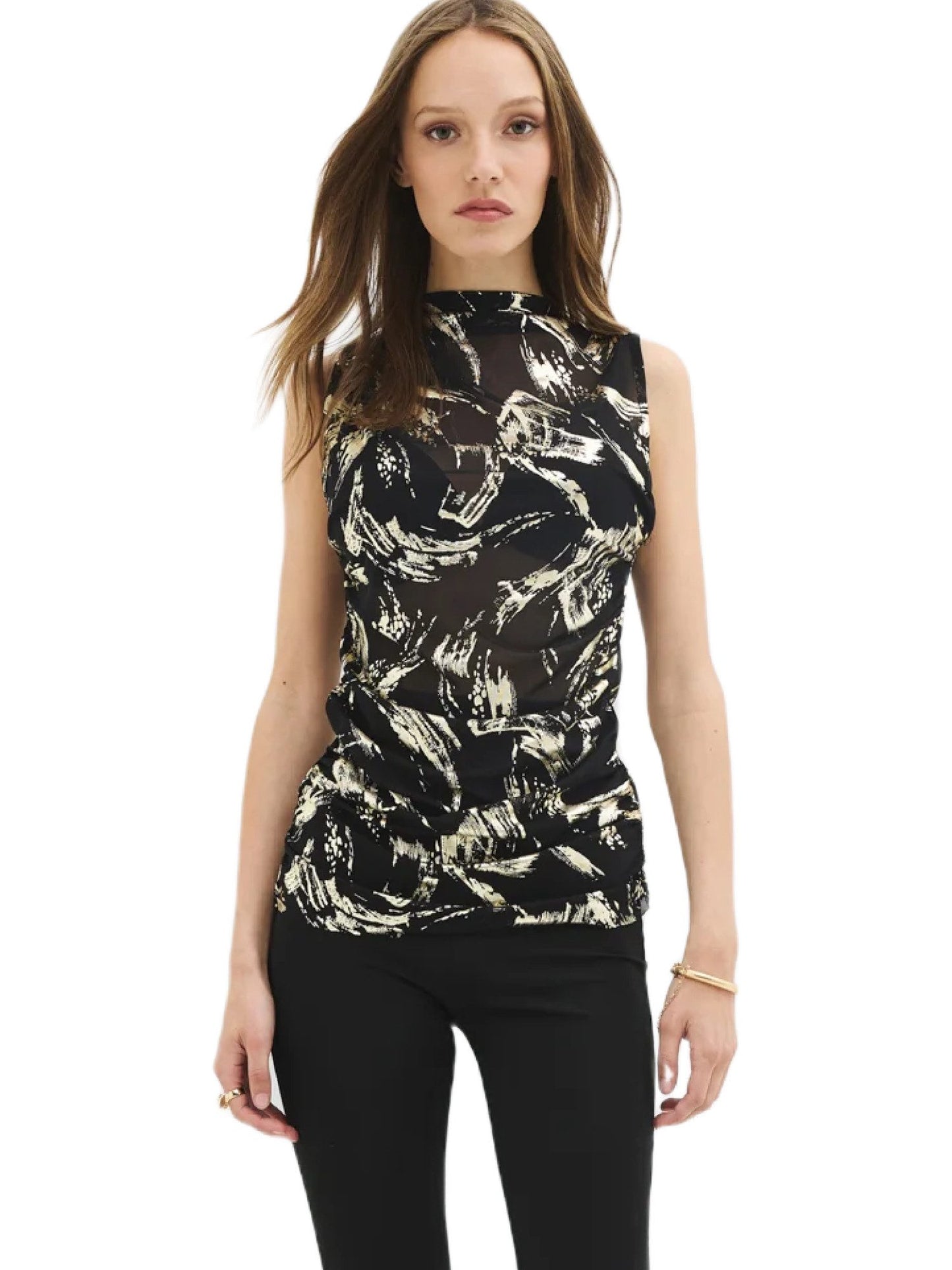 ärmellose Bluse