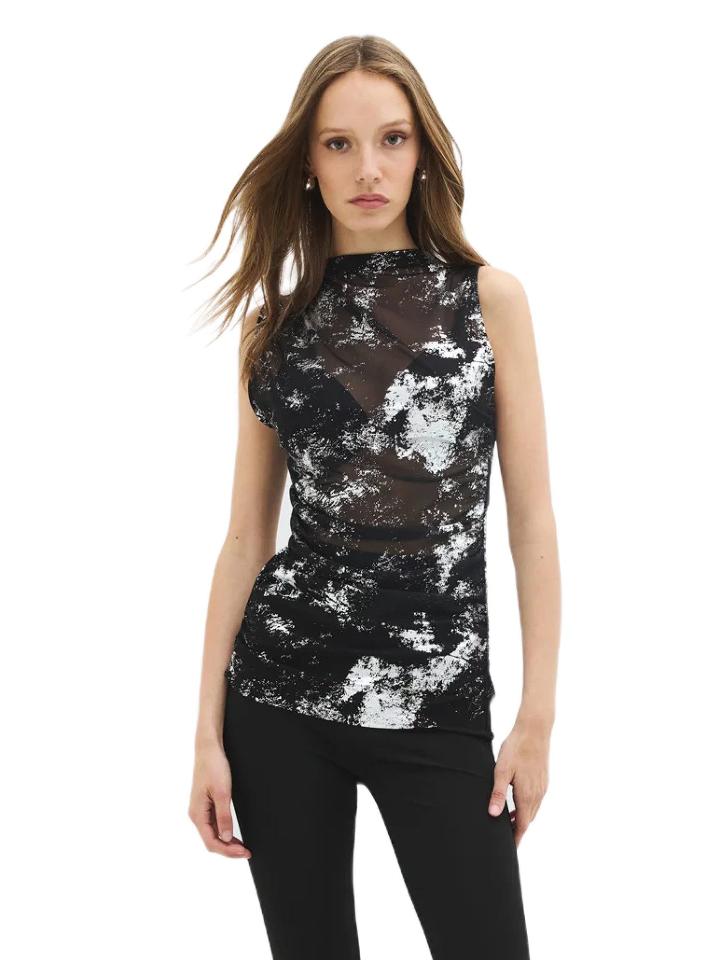 ärmellose Bluse