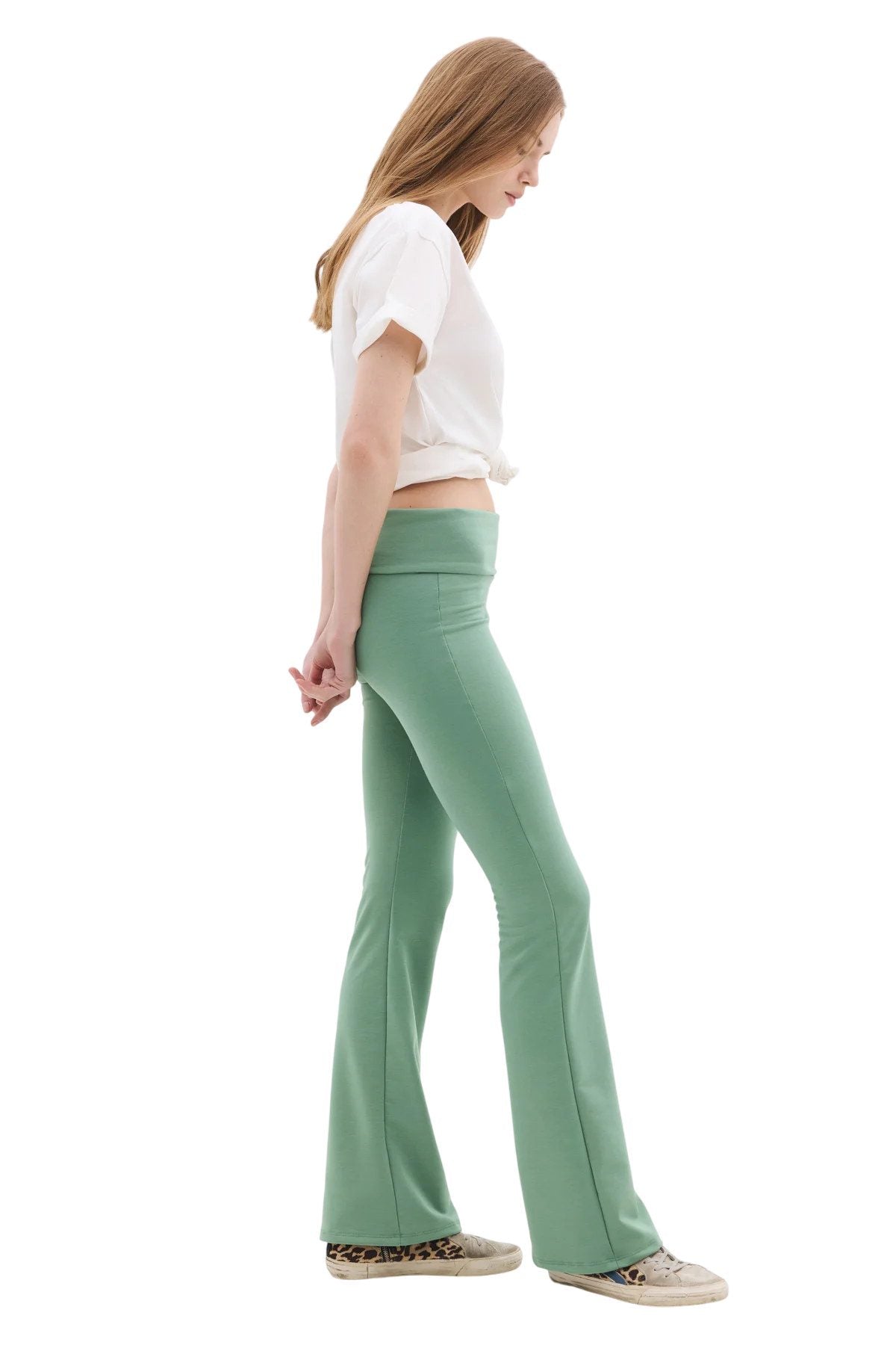 Leggings mit weitem Bein