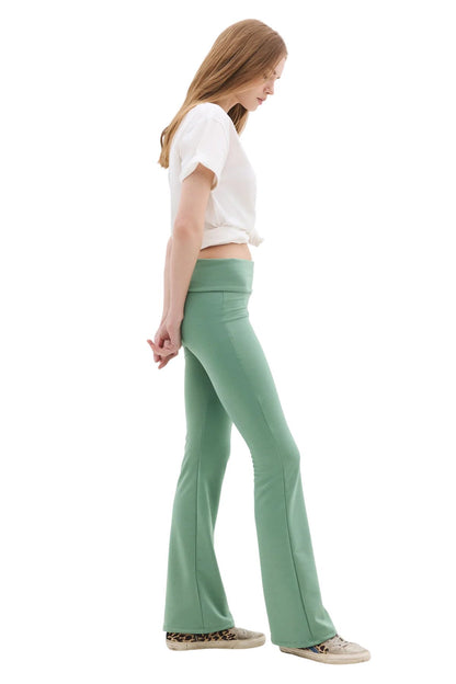 Leggings mit weitem Bein