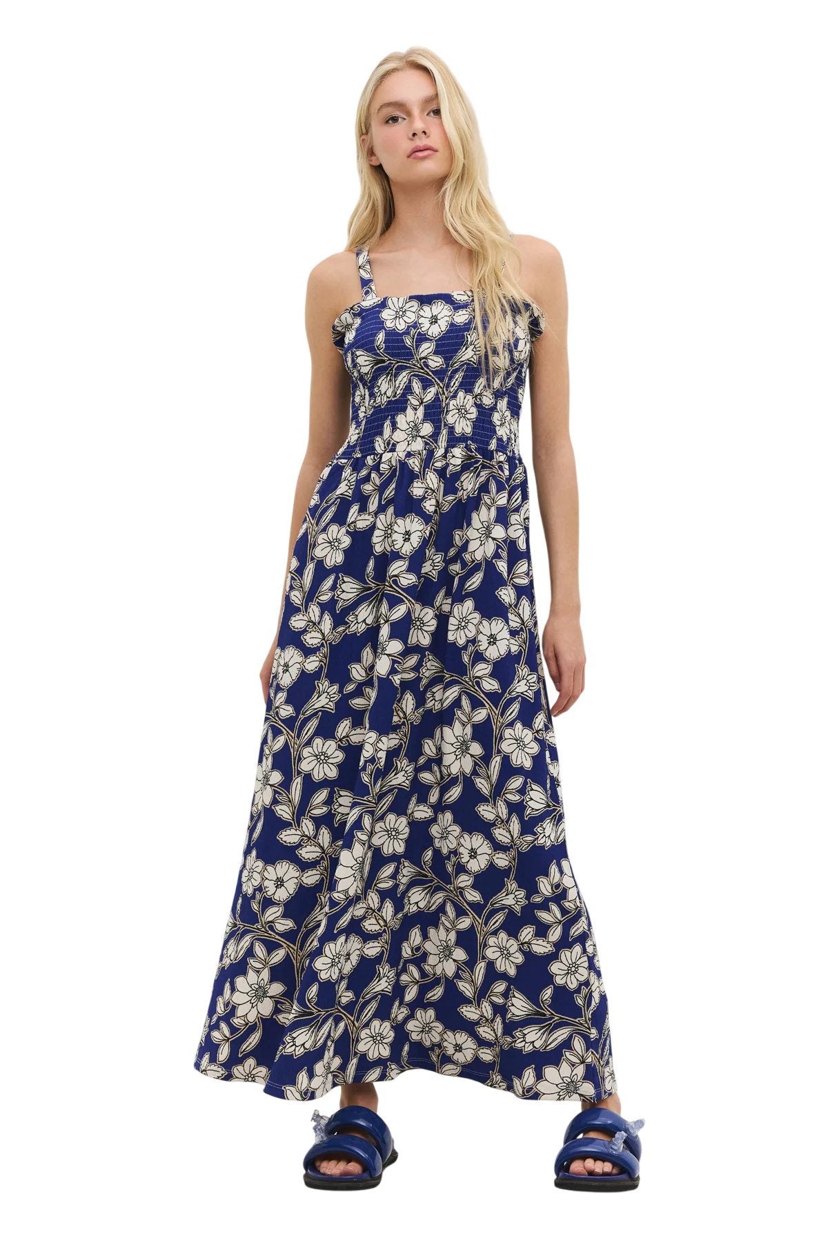 Maxikleid mit Trägern