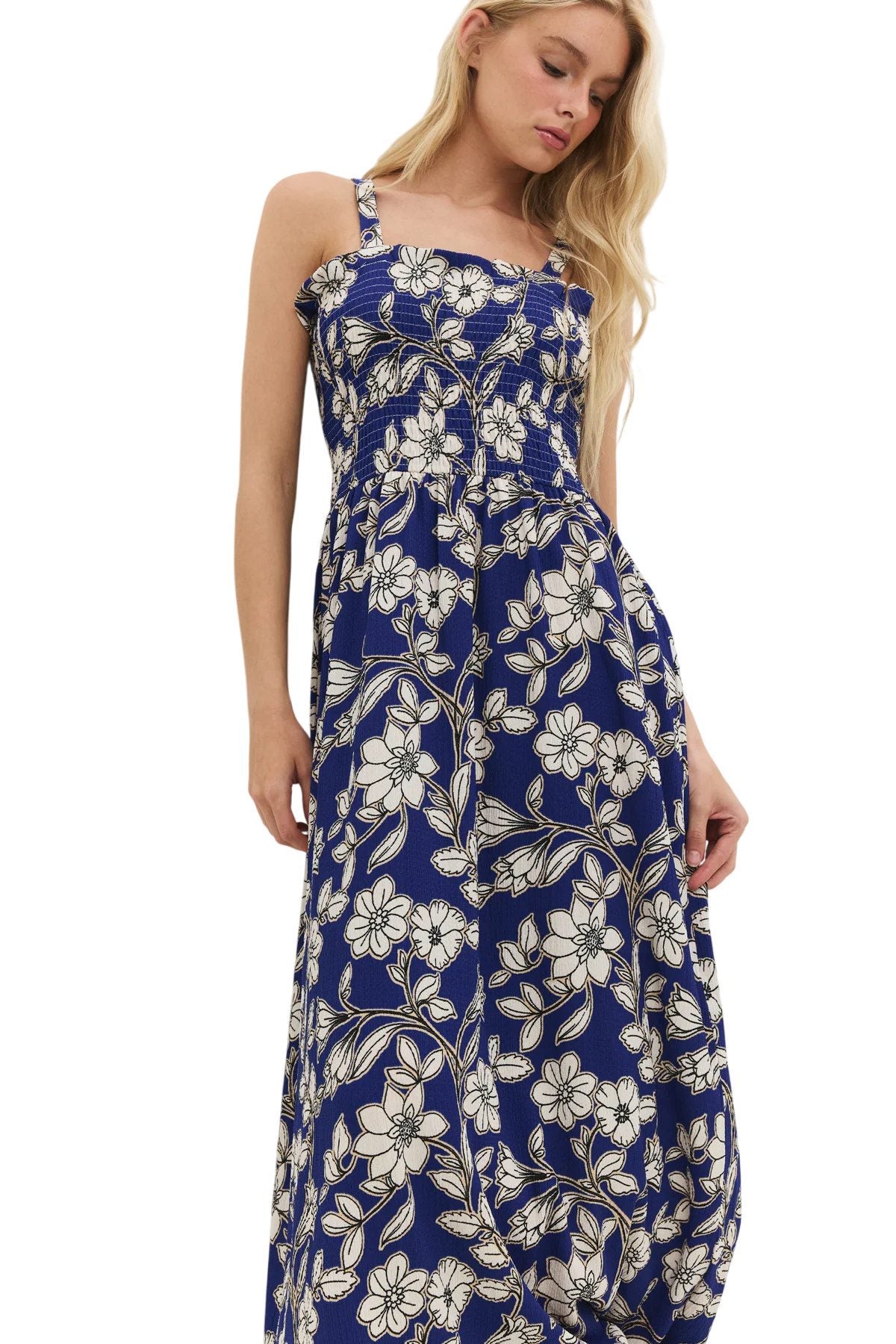 Maxikleid mit Trägern