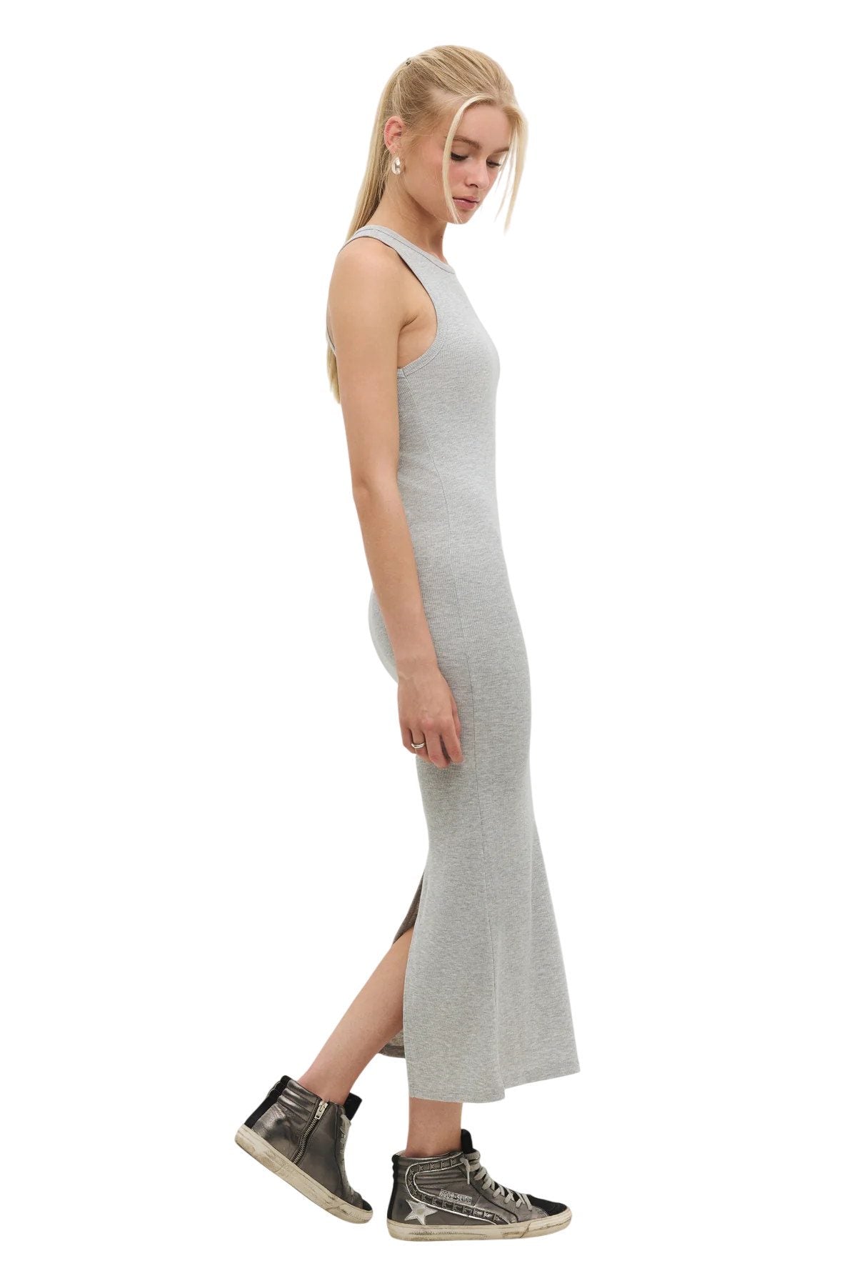 Ärmelloses Maxikleid