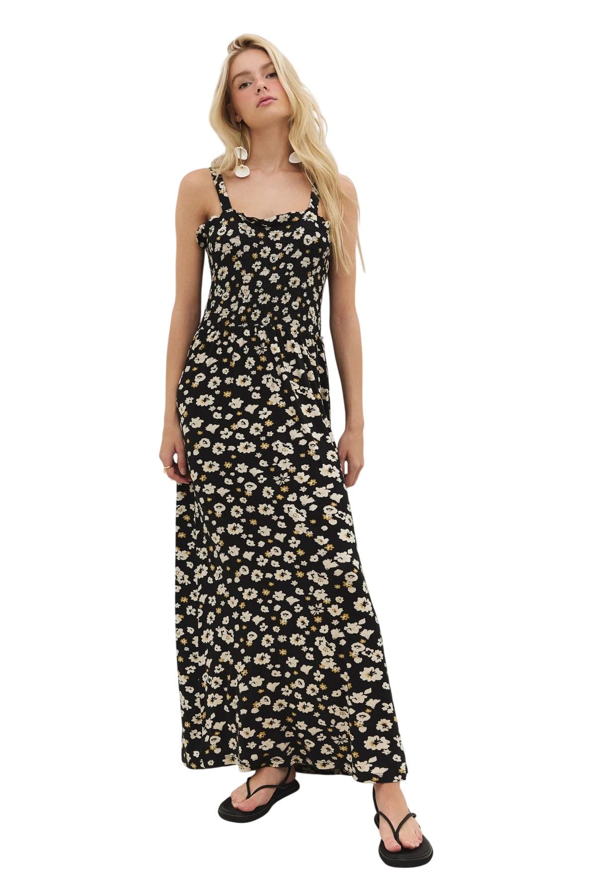 Maxikleid mit Trägern