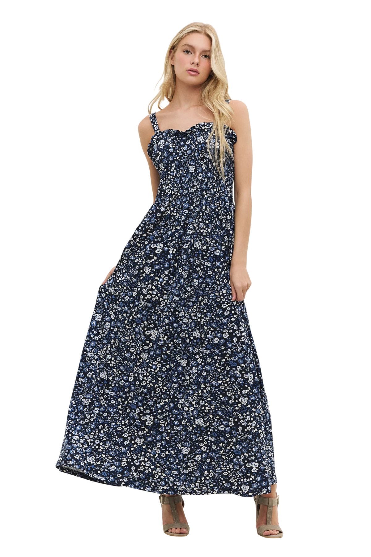 Maxikleid mit Trägern