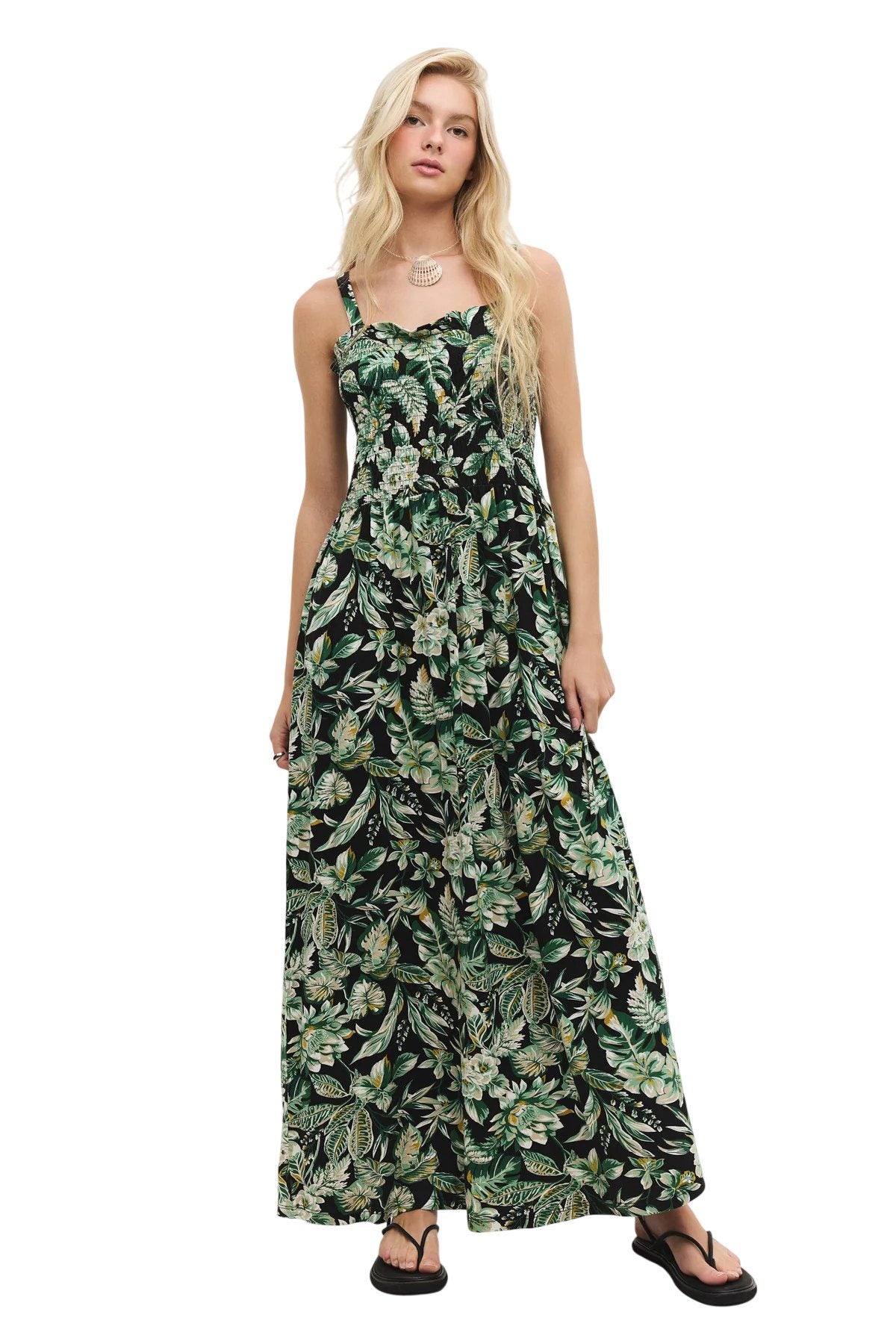 Maxikleid mit Trägern