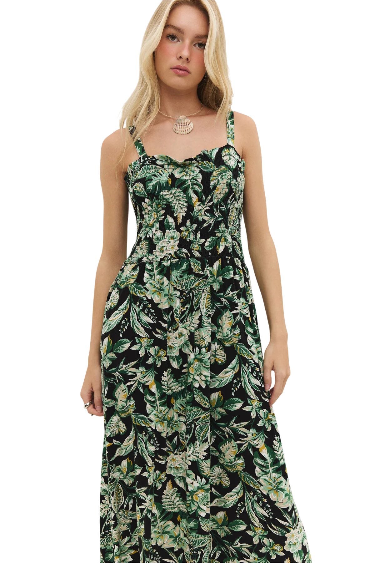 Maxikleid mit Trägern
