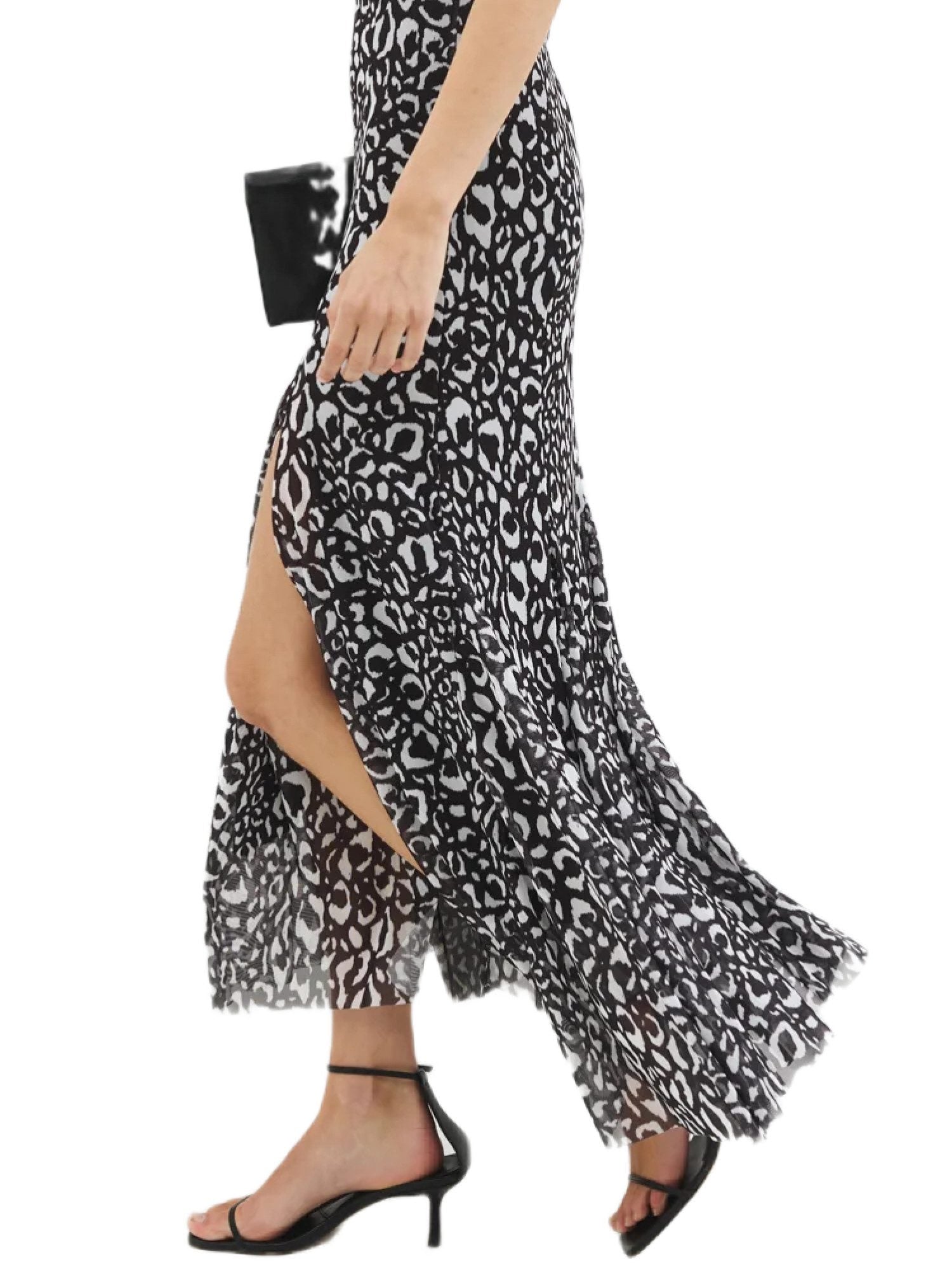 Ärmelloses ausgestelltes Kleid