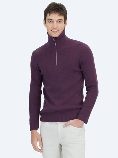 Lila Strickpullover