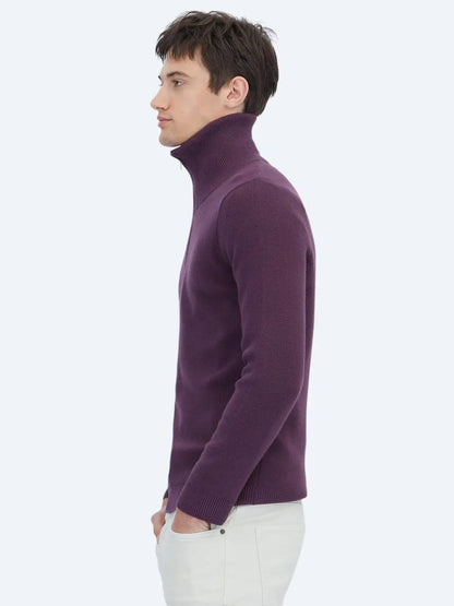 Lila Strickpullover