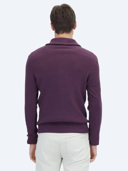 Lila Strickpullover