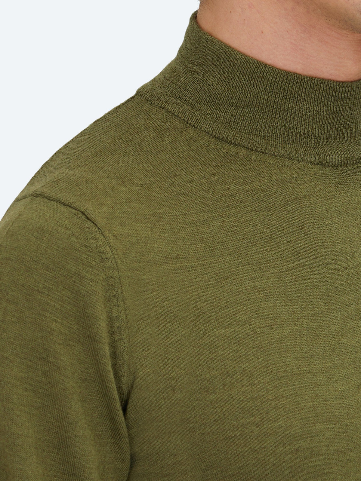 KİP Dunkelgrüner Strickpullover Koyu yeşil