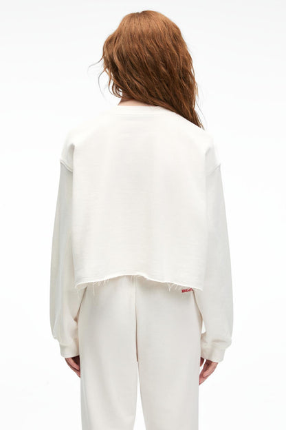 DELYRA Damen Lockeres Sweatshirt