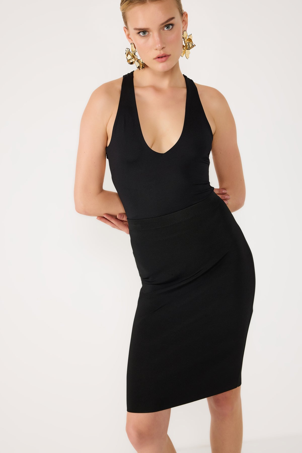 Ärmellose Bluse