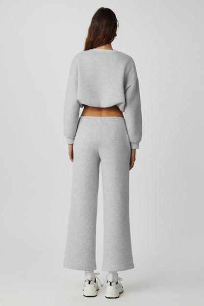 DEWANNA Damen Crop Trainingsanzug-Set