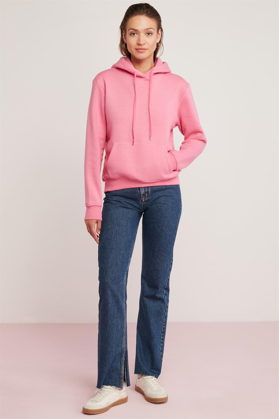 ETHIQUET DIANE Strick-Sweatshirt locker Rosa