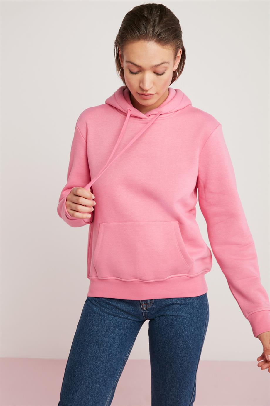 ETHIQUET DIANE Strick-Sweatshirt locker Rosa