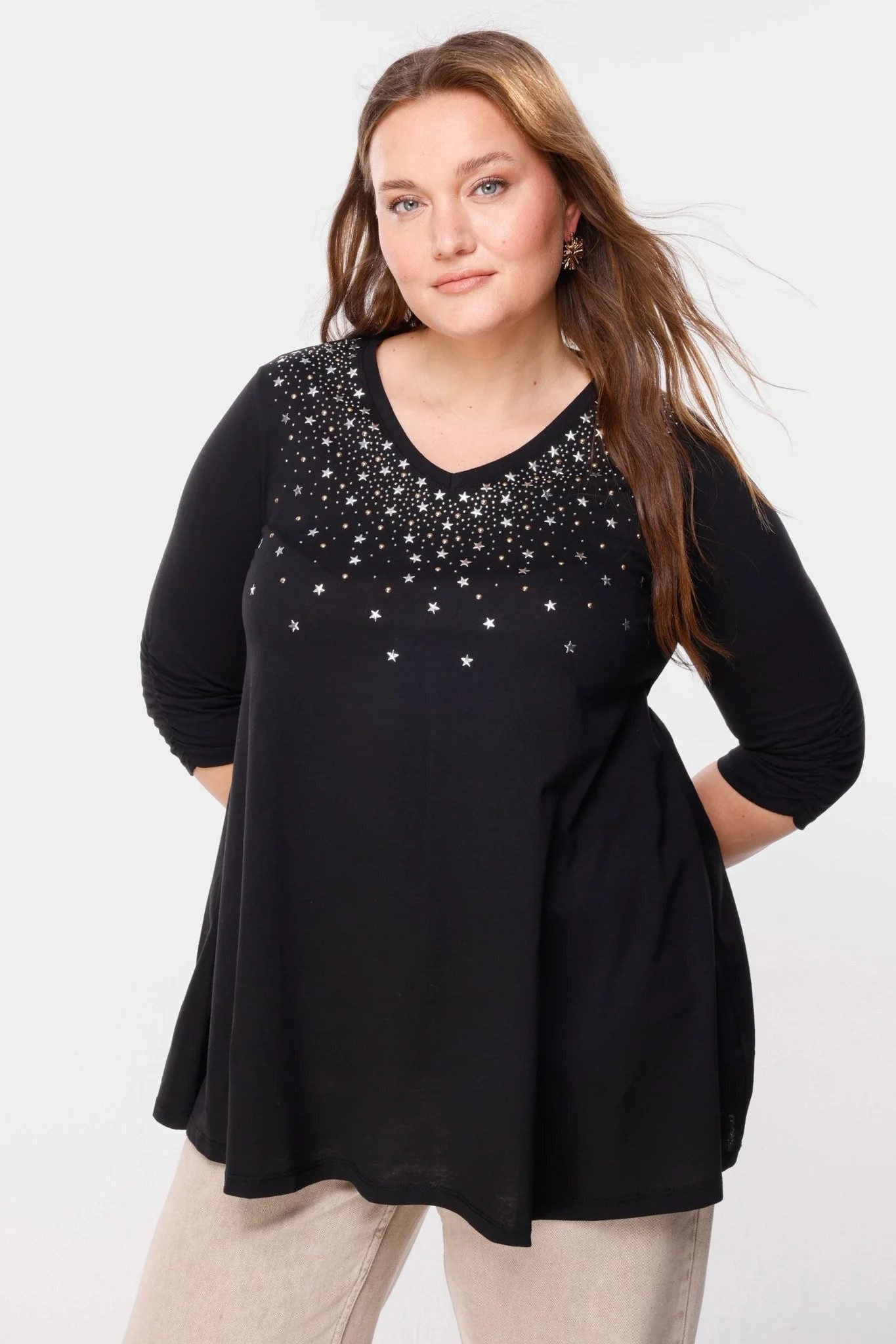 Fließende Bluse