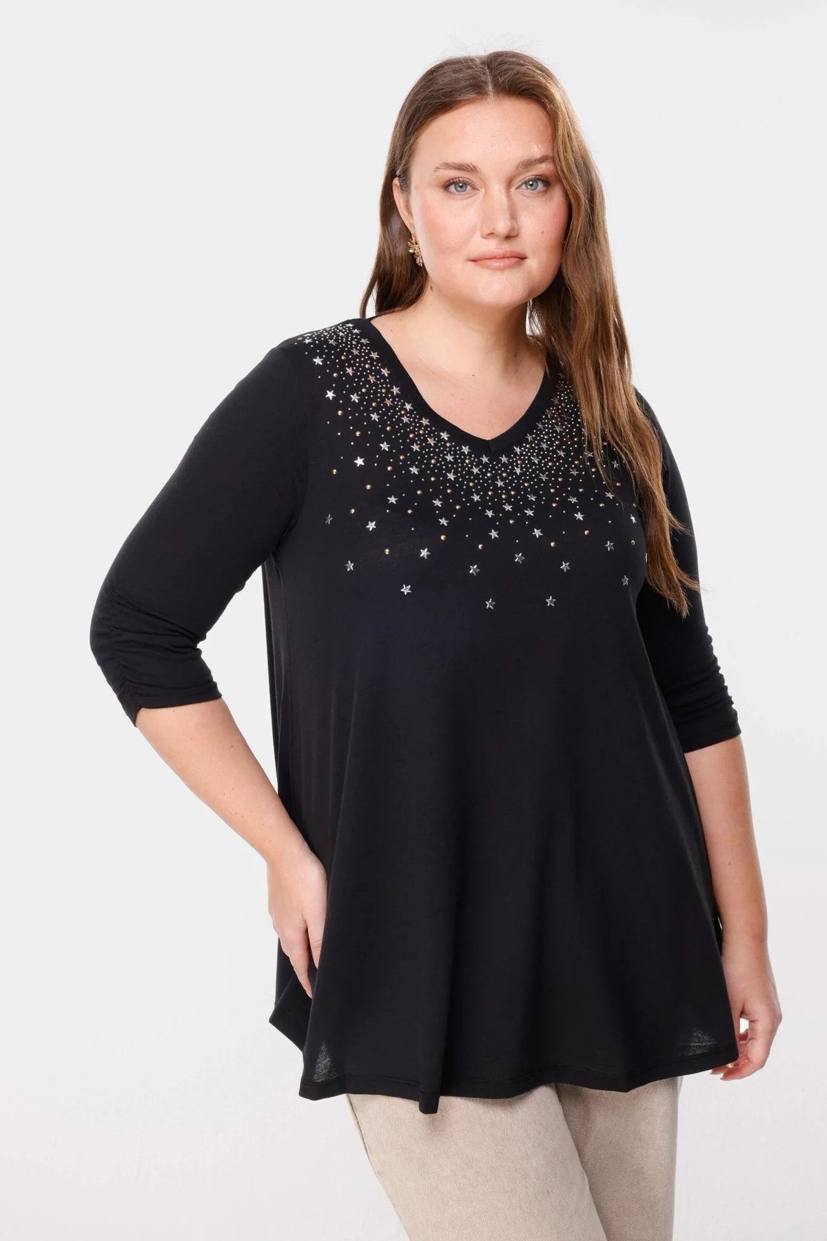 Fließende Bluse