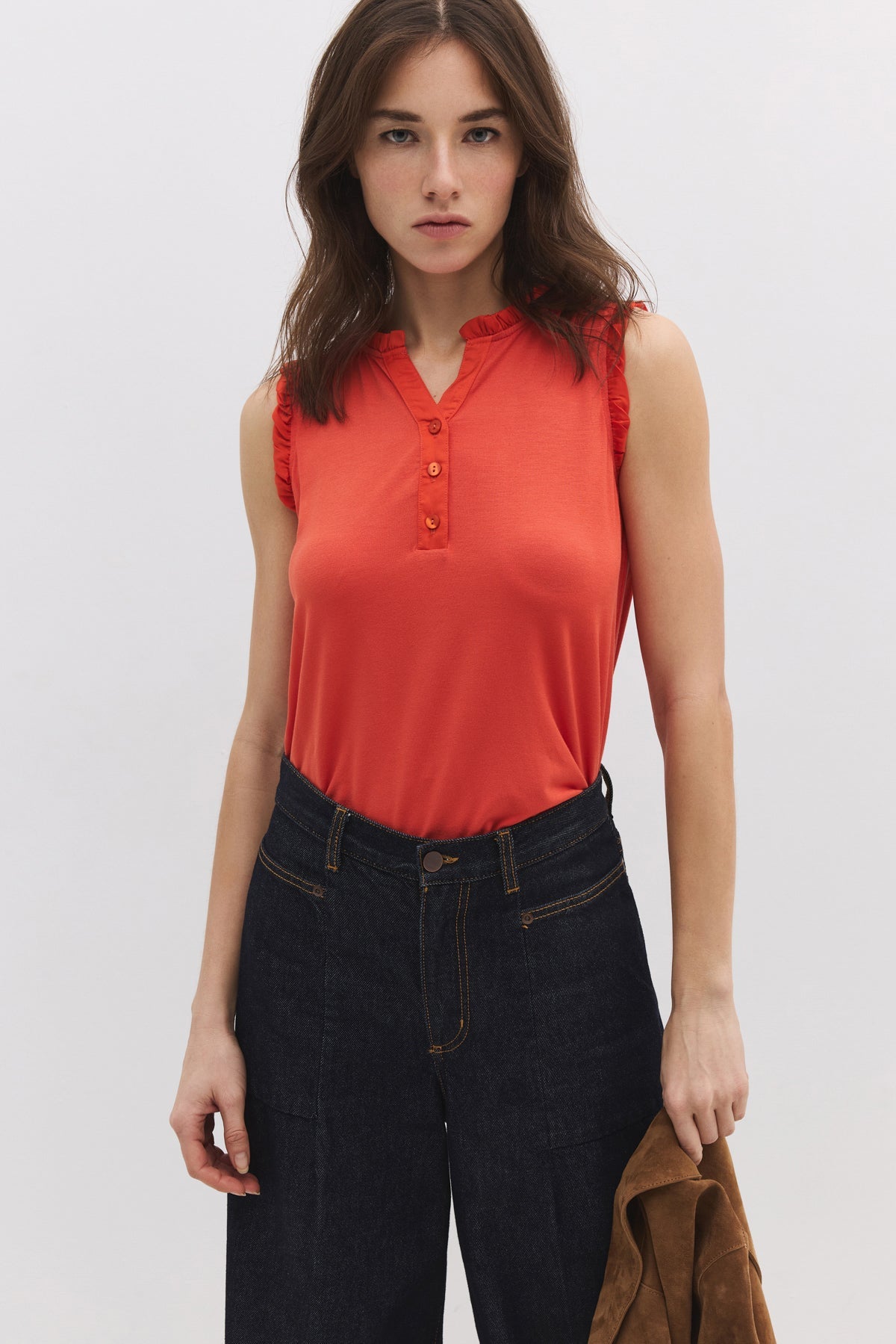 Fließende Bluse
