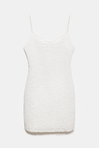 Strukturiertes Minikleid