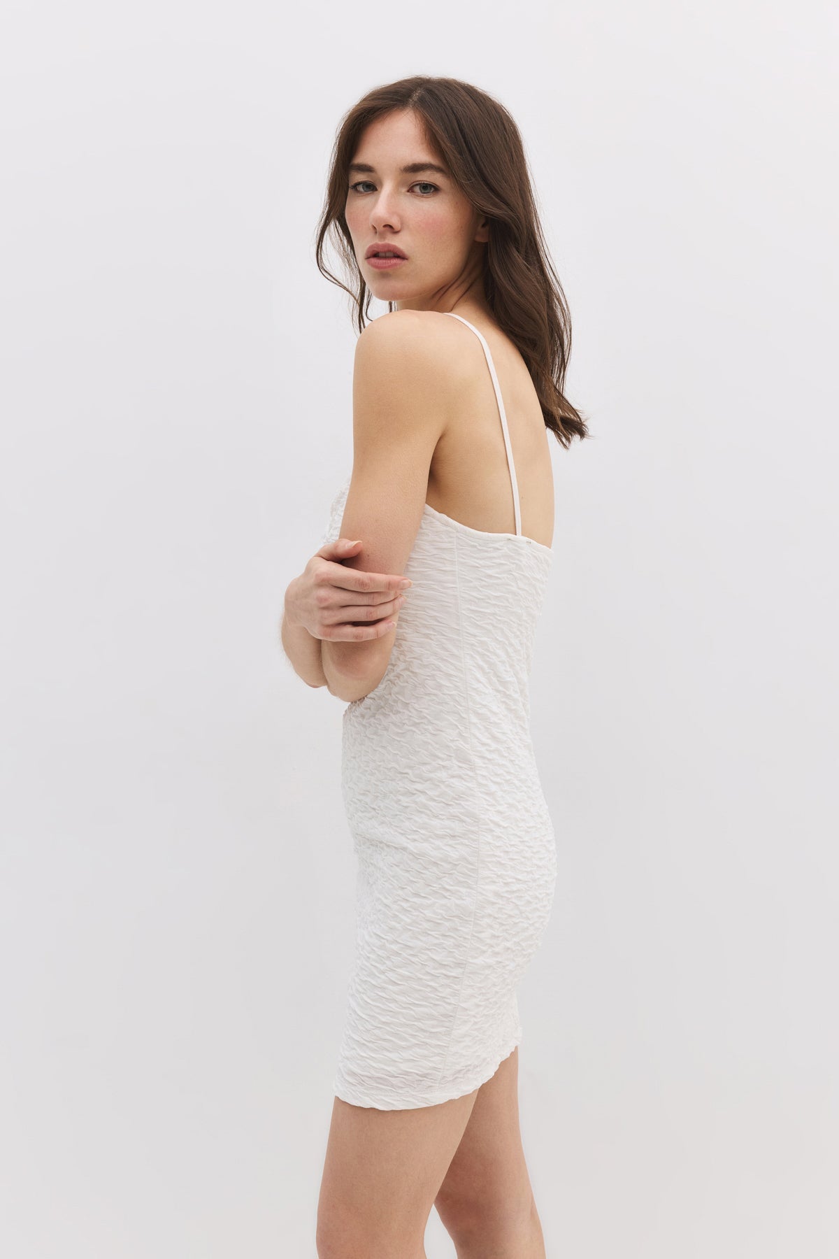 Strukturiertes Minikleid