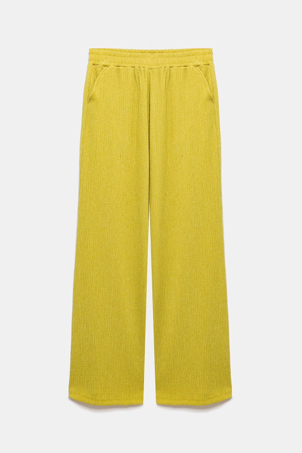 Bequeme Hose mit Struktur
