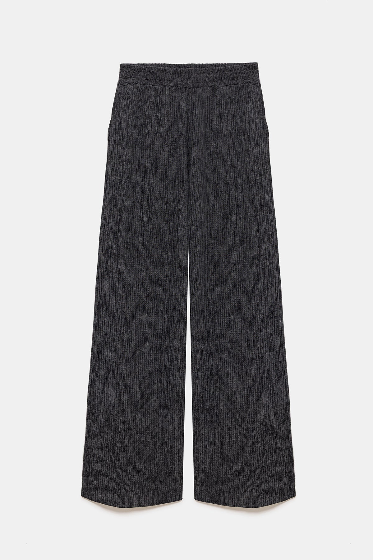 Bequeme Hose mit Struktur