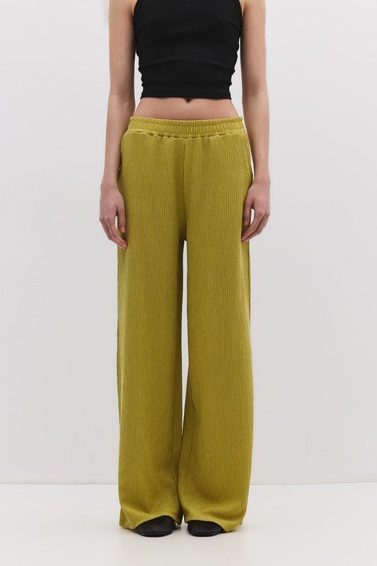 Bequeme Hose mit Struktur