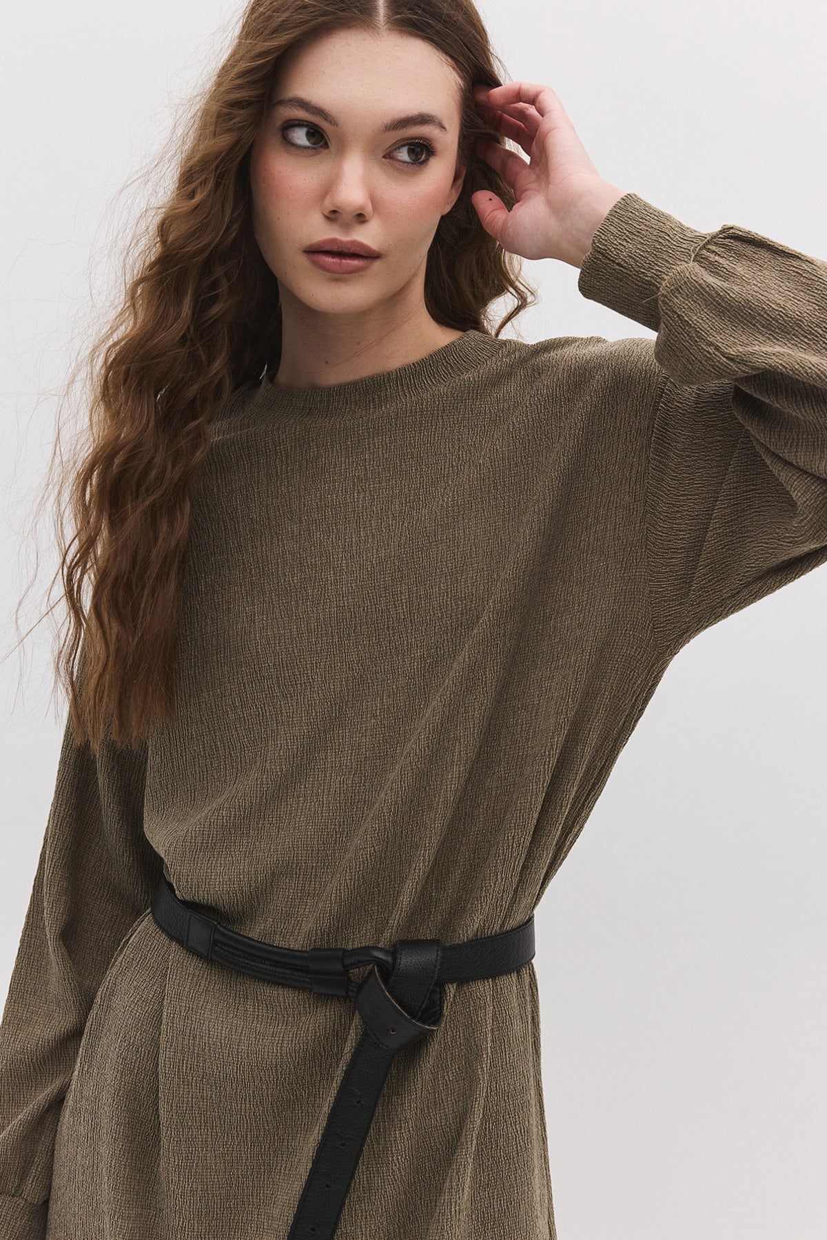 Kleid mit langen Ärmeln