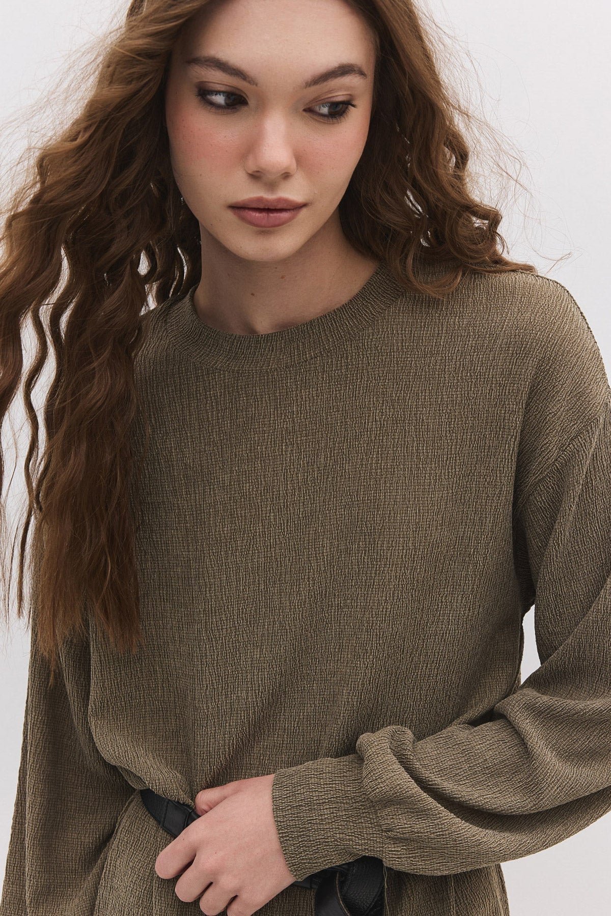 Kleid mit langen Ärmeln