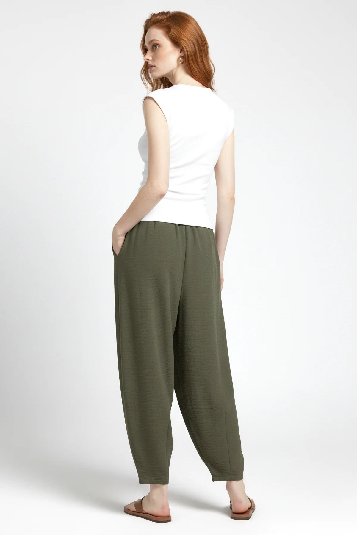 Gewebte Harem-Hosen