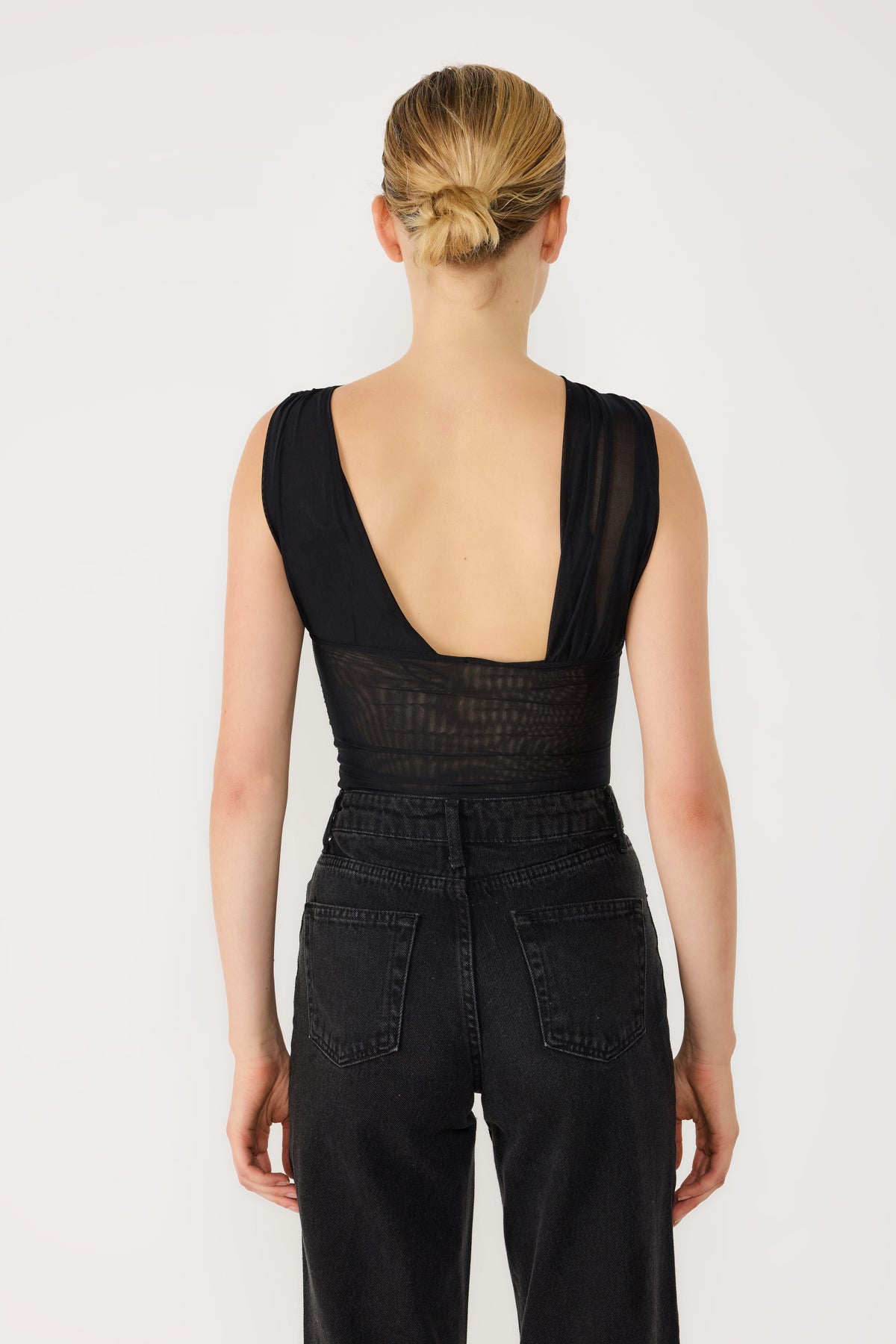 Drapierter asymmetrischer Body