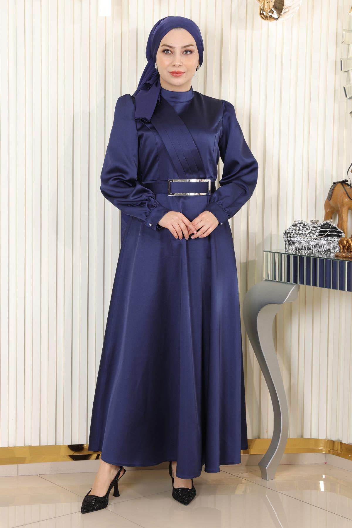 Abendkleid Satin