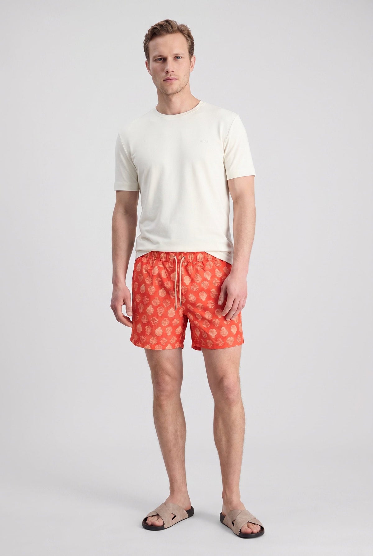 Ds Damat Braune Regular Fit Badeshorts