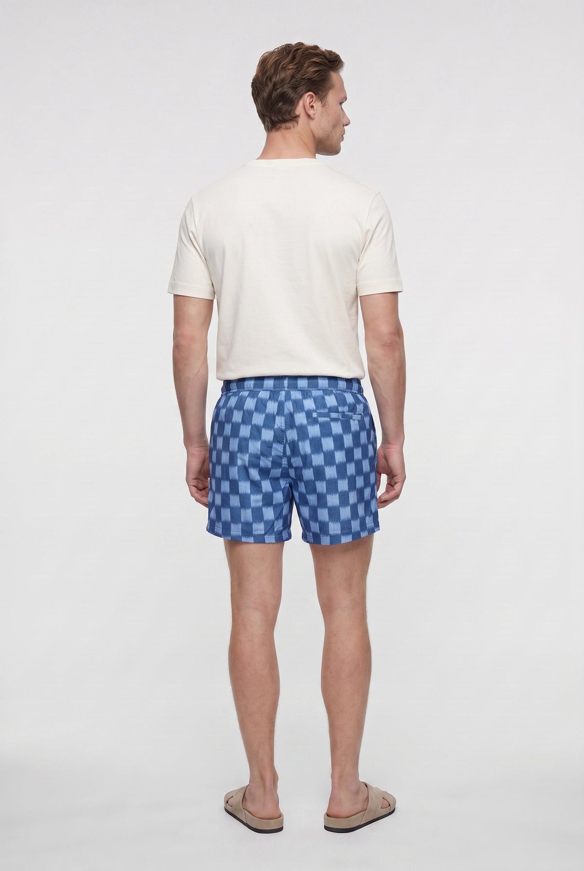 Ds Damat Braune Regular Fit Badeshorts